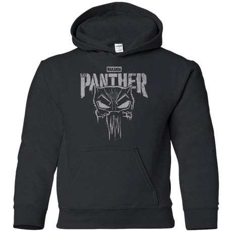 Sweatshirts Black / YS Punish Enemies Of Wakanda Youth Hoodie