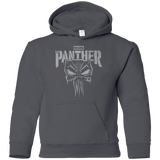 Sweatshirts Charcoal / YS Punish Enemies Of Wakanda Youth Hoodie