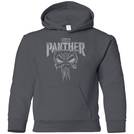 Sweatshirts Charcoal / YS Punish Enemies Of Wakanda Youth Hoodie