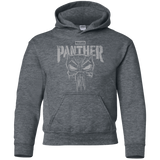 Sweatshirts Dark Heather / YS Punish Enemies Of Wakanda Youth Hoodie