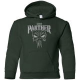 Sweatshirts Forest Green / YS Punish Enemies Of Wakanda Youth Hoodie