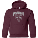 Sweatshirts Maroon / YS Punish Enemies Of Wakanda Youth Hoodie
