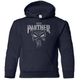 Sweatshirts Navy / YS Punish Enemies Of Wakanda Youth Hoodie