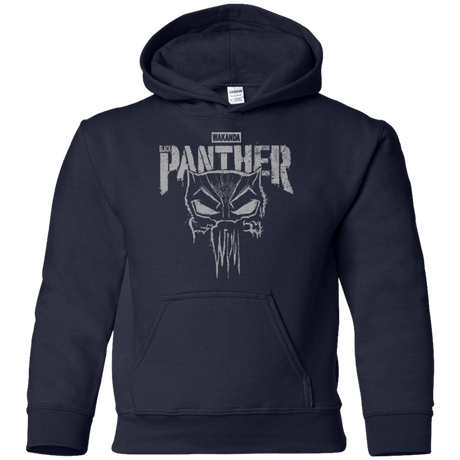 Sweatshirts Navy / YS Punish Enemies Of Wakanda Youth Hoodie