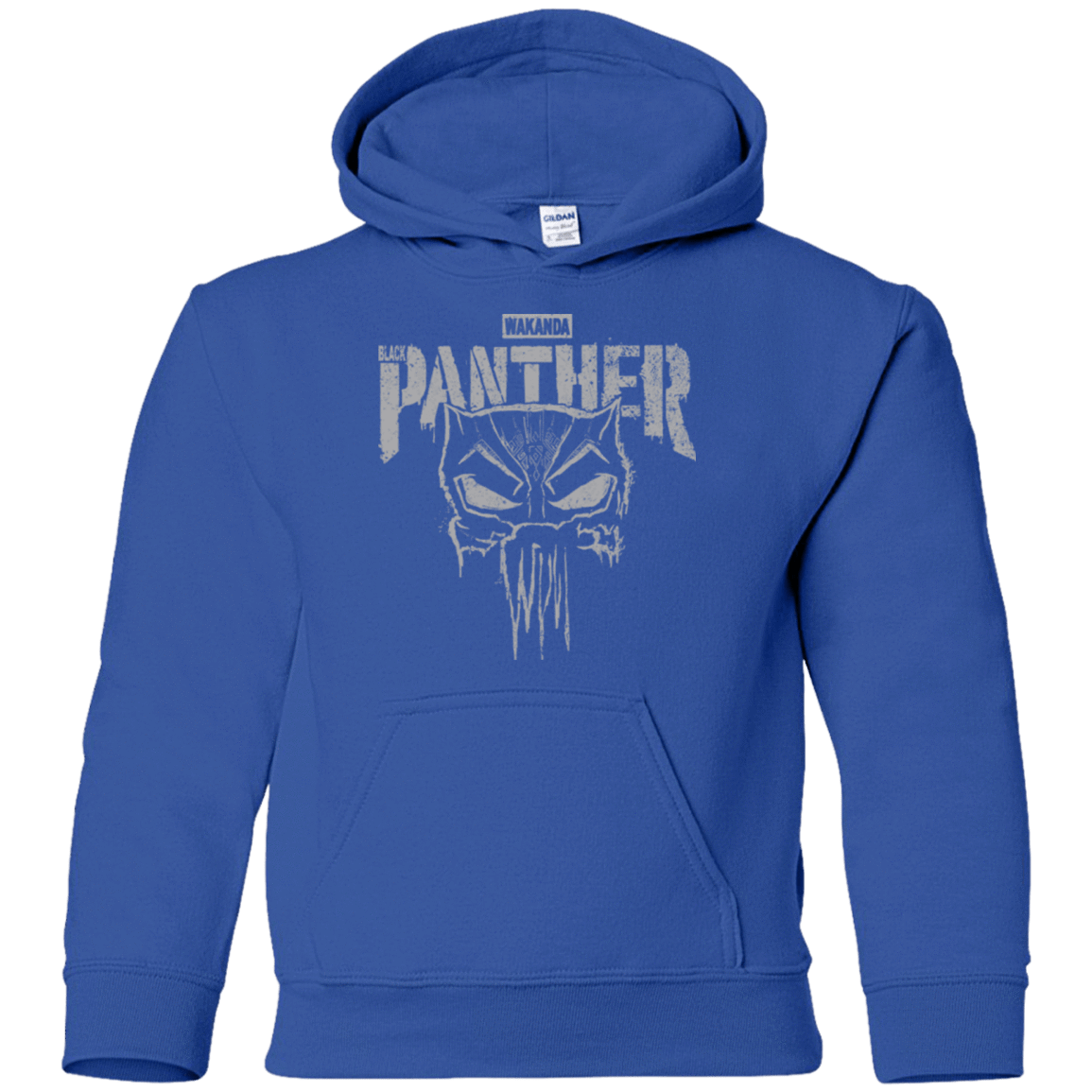 Sweatshirts Royal / YS Punish Enemies Of Wakanda Youth Hoodie