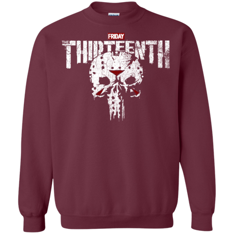 Sweatshirts Maroon / S Punish The Campers Crewneck Sweatshirt