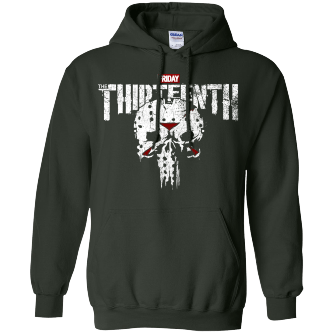 Sweatshirts Forest Green / S Punish The Campers Pullover Hoodie