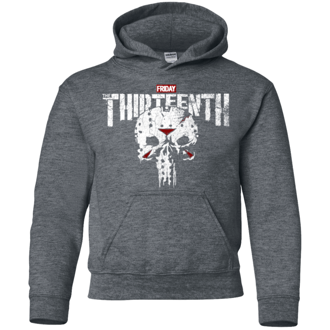Sweatshirts Dark Heather / YS Punish The Campers Youth Hoodie