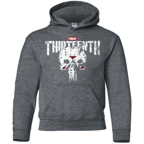 Sweatshirts Dark Heather / YS Punish The Campers Youth Hoodie