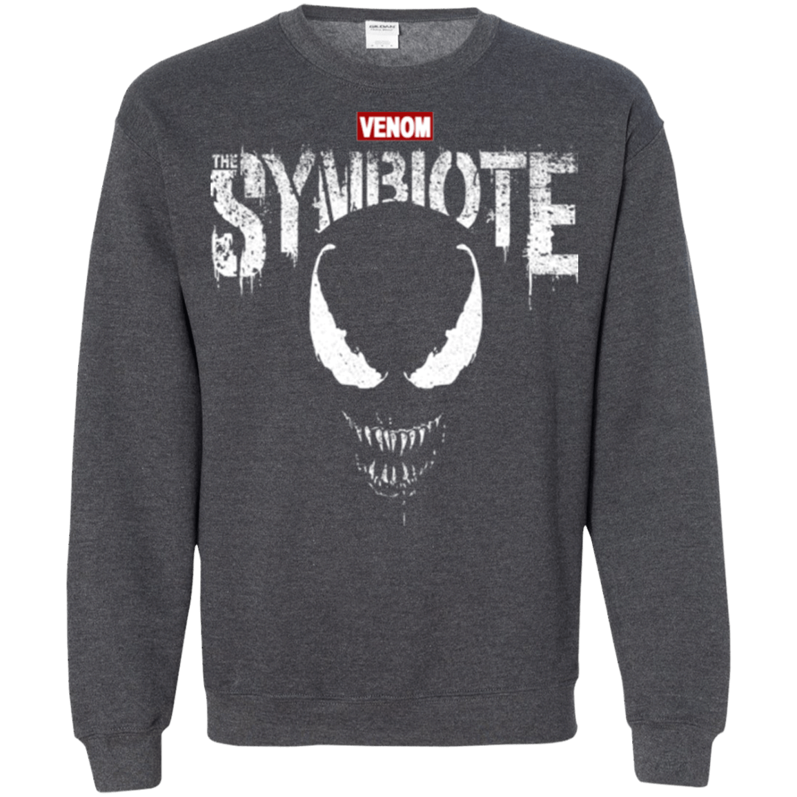 Sweatshirts Dark Heather / S Punish The Spider Crewneck Sweatshirt