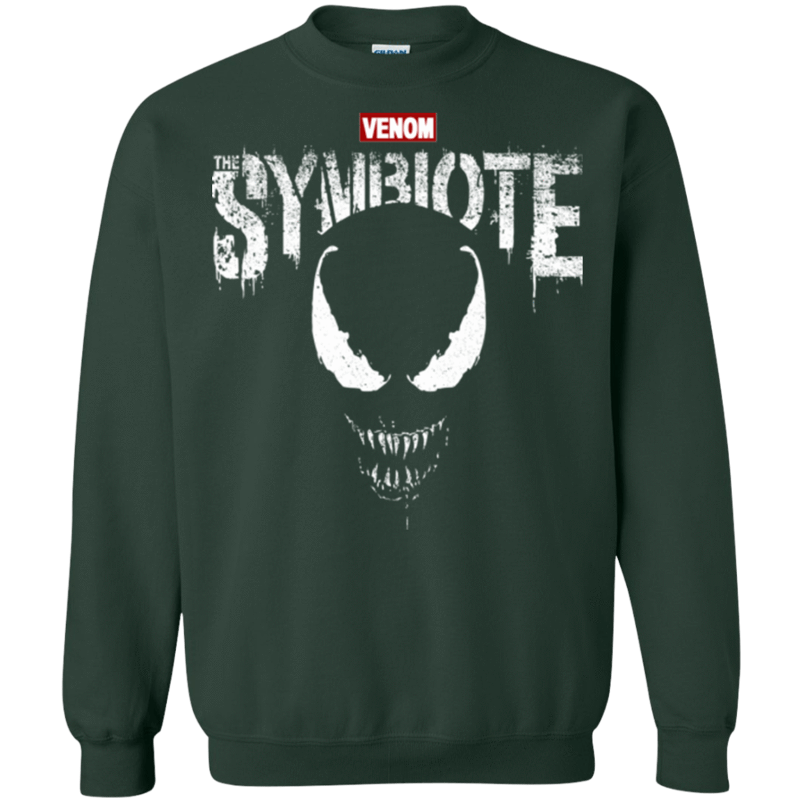 Sweatshirts Forest Green / S Punish The Spider Crewneck Sweatshirt