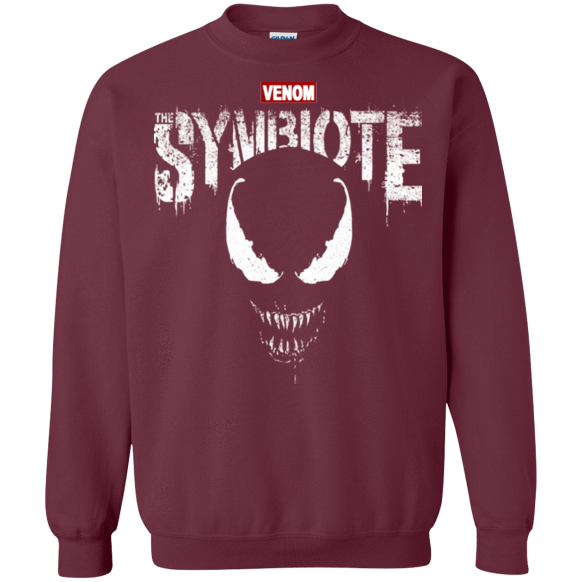 Sweatshirts Maroon / S Punish The Spider Crewneck Sweatshirt