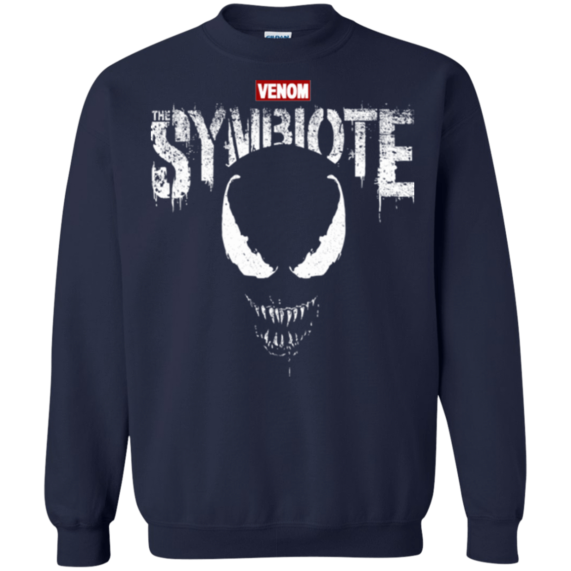 Sweatshirts Navy / S Punish The Spider Crewneck Sweatshirt