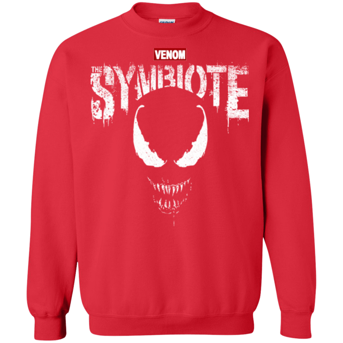 Sweatshirts Red / S Punish The Spider Crewneck Sweatshirt