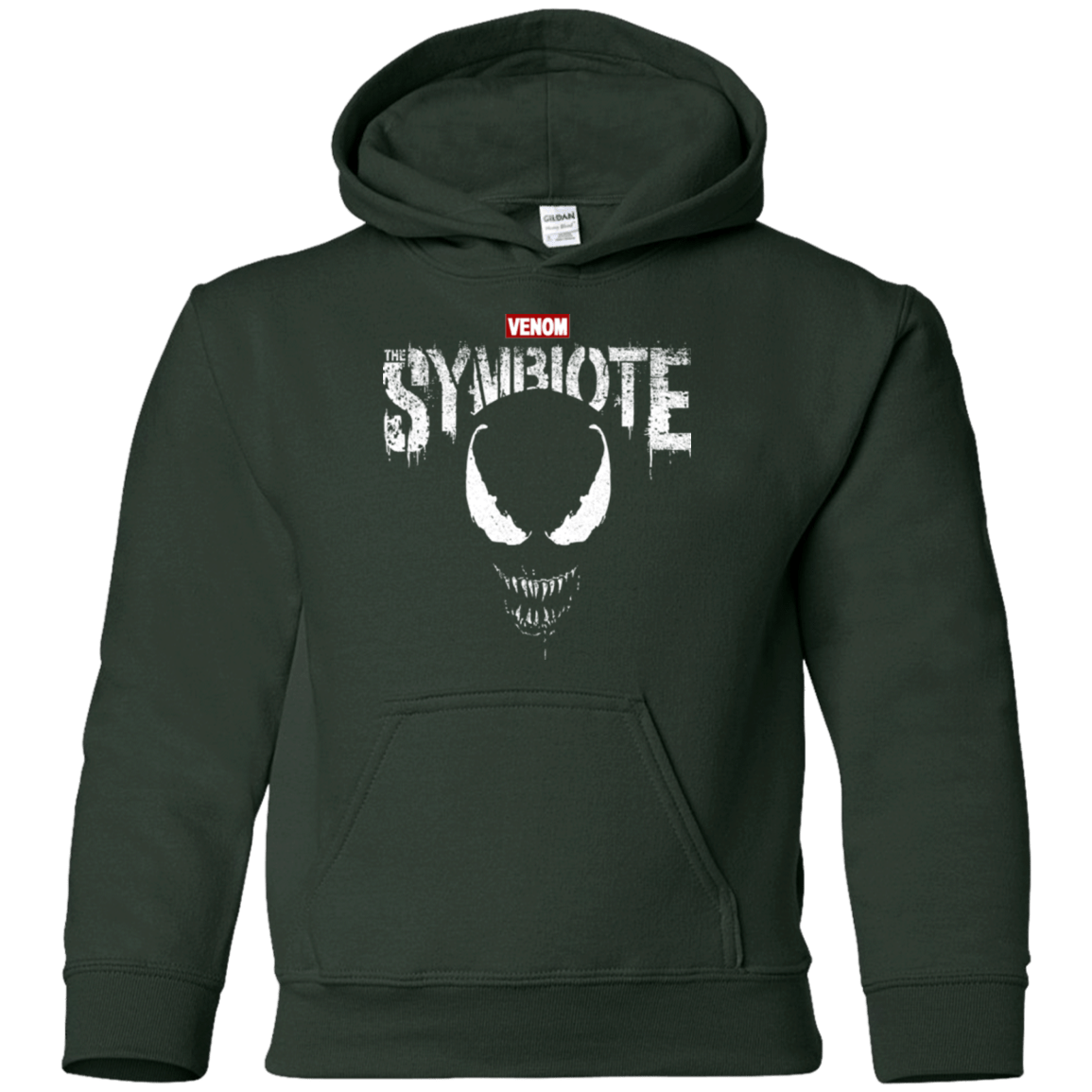 Sweatshirts Forest Green / YS Punish The Spider Youth Hoodie