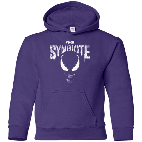 Sweatshirts Purple / YS Punish The Spider Youth Hoodie