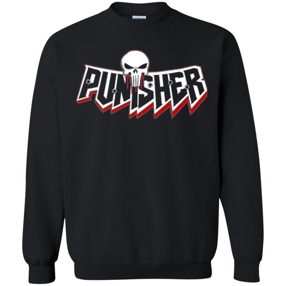 Sweatshirts Black / Small Punisher Crewneck Sweatshirt