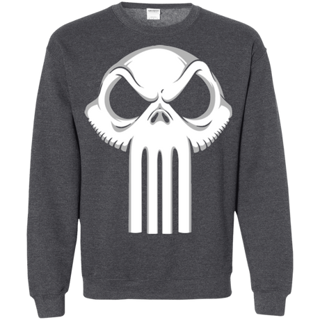 Sweatshirts Dark Heather / Small Punisher King Crewneck Sweatshirt