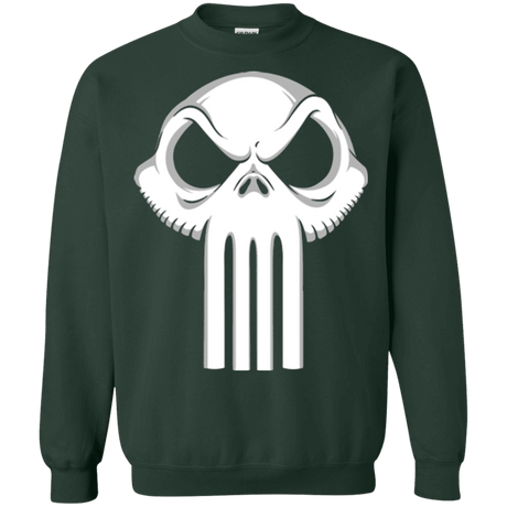Sweatshirts Forest Green / Small Punisher King Crewneck Sweatshirt