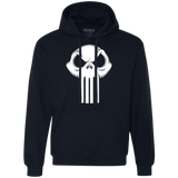 Sweatshirts Navy / Small Punisher King Premium Fleece Hoodie