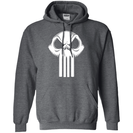 Sweatshirts Dark Heather / Small Punisher King Pullover Hoodie