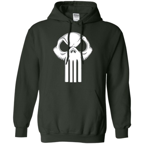 Sweatshirts Forest Green / Small Punisher King Pullover Hoodie