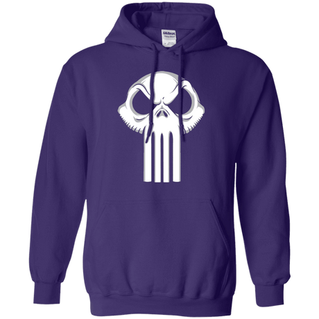 Sweatshirts Purple / Small Punisher King Pullover Hoodie