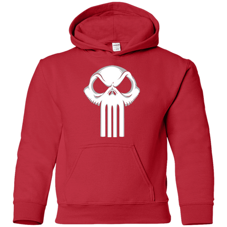 Sweatshirts Red / YS Punisher King Youth Hoodie