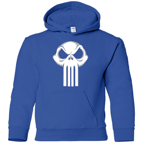 Sweatshirts Royal / YS Punisher King Youth Hoodie