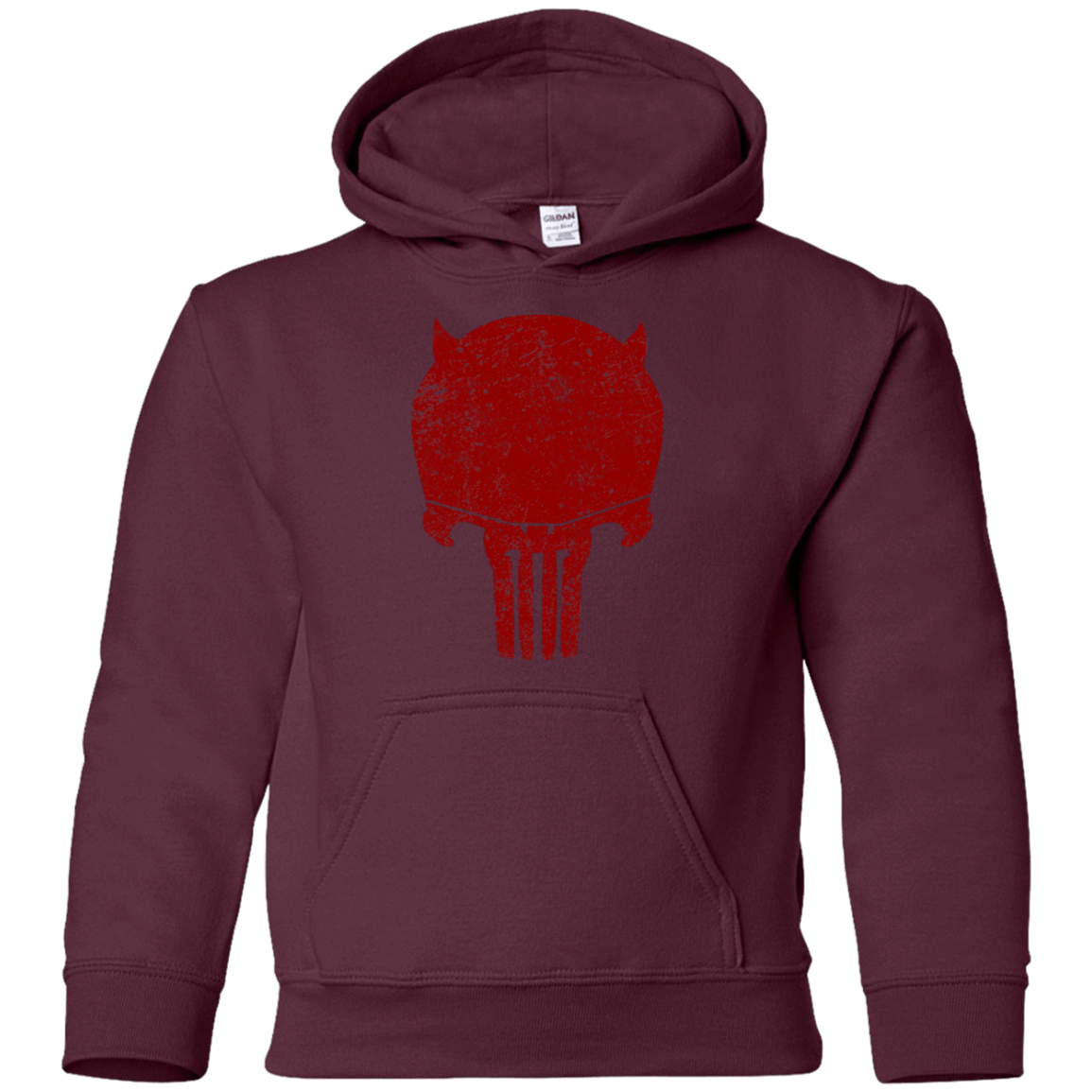 Sweatshirts Maroon / YS Punishurdock Youth Hoodie