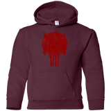 Sweatshirts Maroon / YS Punishurdock Youth Hoodie