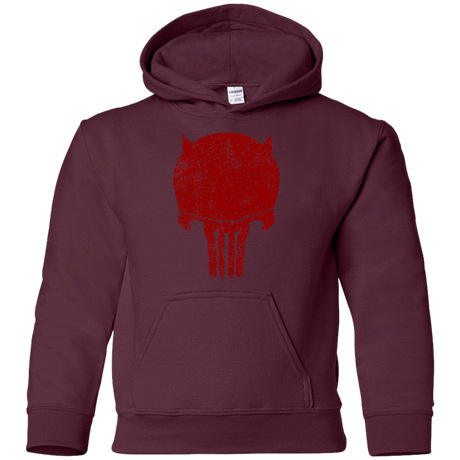 Sweatshirts Maroon / YS Punishurdock Youth Hoodie