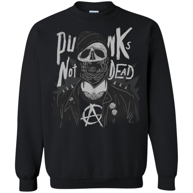 Sweatshirts Black / S PUNK SKULL Crewneck Sweatshirt
