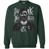 Sweatshirts Forest Green / S PUNK SKULL Crewneck Sweatshirt