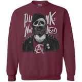 Sweatshirts Maroon / S PUNK SKULL Crewneck Sweatshirt