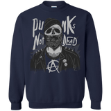 Sweatshirts Navy / S PUNK SKULL Crewneck Sweatshirt
