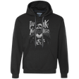 Sweatshirts Black / S PUNK SKULL Premium Fleece Hoodie