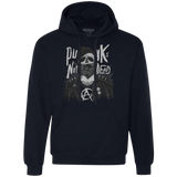 Sweatshirts Navy / S PUNK SKULL Premium Fleece Hoodie