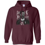 Sweatshirts Maroon / S PUNK SKULL Pullover Hoodie