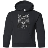 Sweatshirts Black / YS PUNK SKULL Youth Hoodie