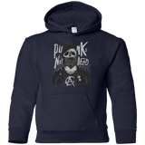 Sweatshirts Navy / YS PUNK SKULL Youth Hoodie