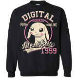Sweatshirts Black / Small Puppy Howling Crewneck Sweatshirt