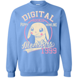 Sweatshirts Carolina Blue / Small Puppy Howling Crewneck Sweatshirt