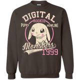 Sweatshirts Dark Chocolate / Small Puppy Howling Crewneck Sweatshirt
