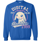 Sweatshirts Royal / Small Puppy Howling Crewneck Sweatshirt