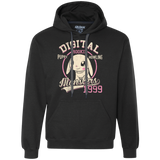 Sweatshirts Black / Small Puppy Howling Premium Fleece Hoodie