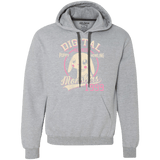 Sweatshirts Sport Grey / Small Puppy Howling Premium Fleece Hoodie