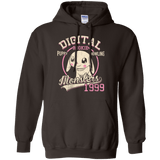 Sweatshirts Dark Chocolate / Small Puppy Howling Pullover Hoodie