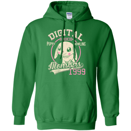 Sweatshirts Irish Green / Small Puppy Howling Pullover Hoodie
