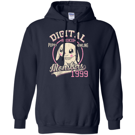 Sweatshirts Navy / Small Puppy Howling Pullover Hoodie